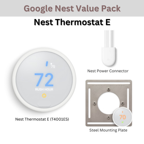 Value pack nest thermostat e - thermostat,